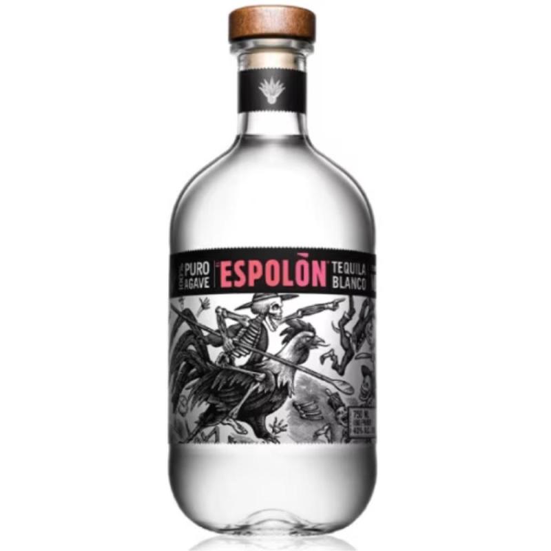 Set 2 x Tequila Espolon Blanco Puro, 100% Agave, 0.7 l