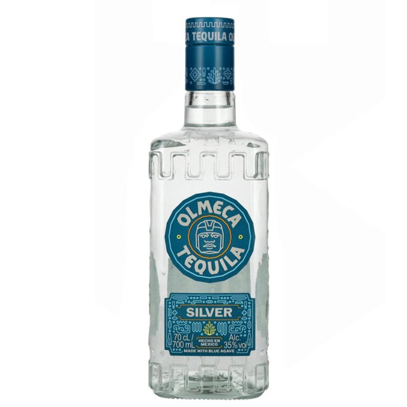 Set 2 x Tequila Silver, Olmeca, Alcool 38%, 0.7 l