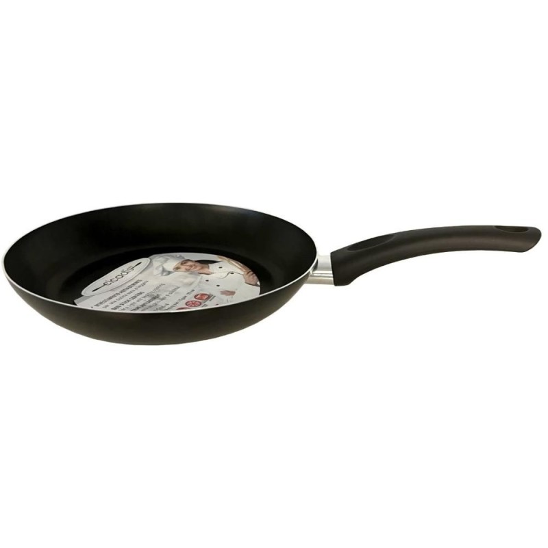 Set 2 x Tigaie din Aluminiu, 26 cm, Neagra, Italia, Elcadis