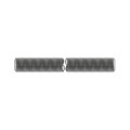 Set 2 x Tija Filetata 1m 975 Otel Gr.8.8 Zincat-M 48