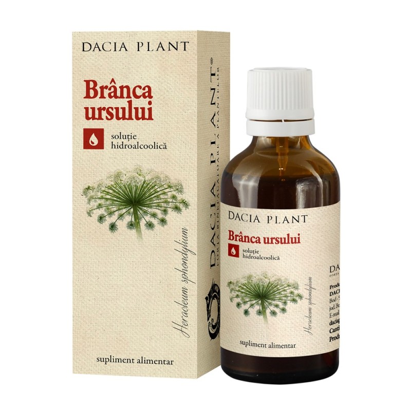 Set 2 x Tinctura de Branca Ursului, 50 ml, Dacia Plant