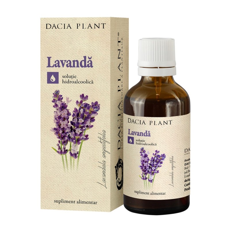 Set 2 x Tinctura de Lavanda, 50 ml, Dacia Plant
