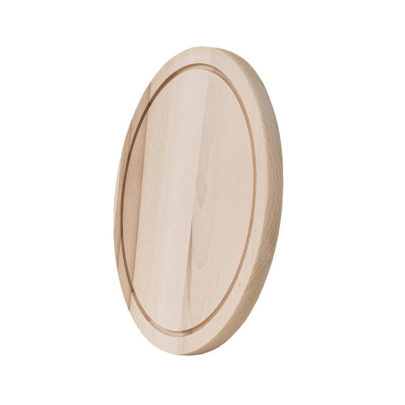 Set 2 x Tocator de Bucatarie Rotund, din Lemn de Fag, Diametru 29 cm