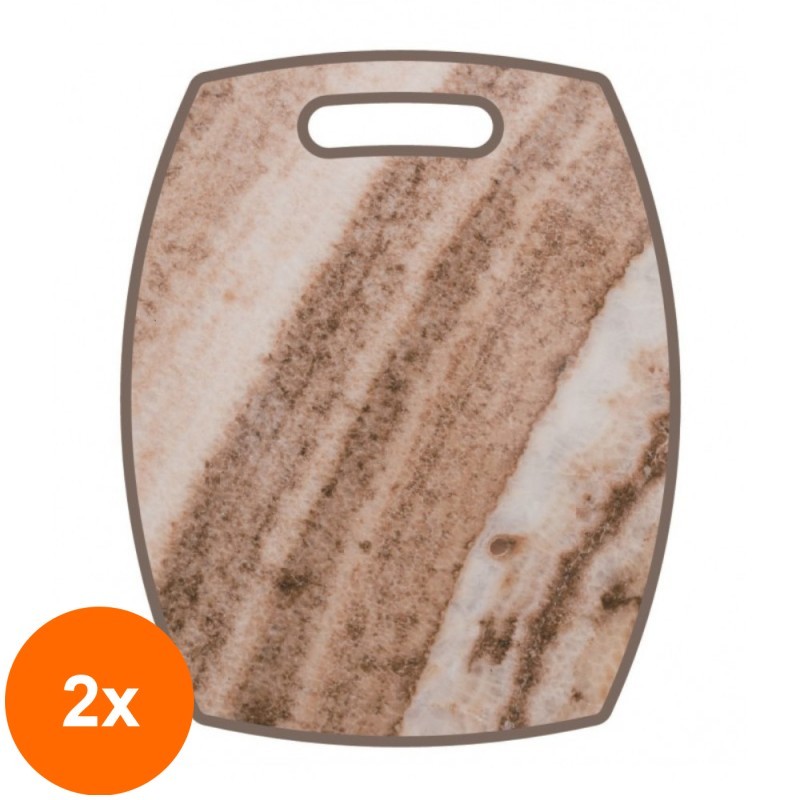 Set 2 x Tocator din Plastic Grunberg, 30.50 x 38 x 1.30 cm