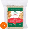 Set 2 x Tofu cu Ardei si Ceapa Sterilizat, Sanovita, 200 g