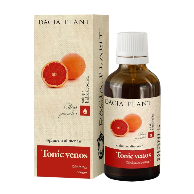 Set 2 x Tonic Venos Tinctura, 50 ml, Dacia Plant