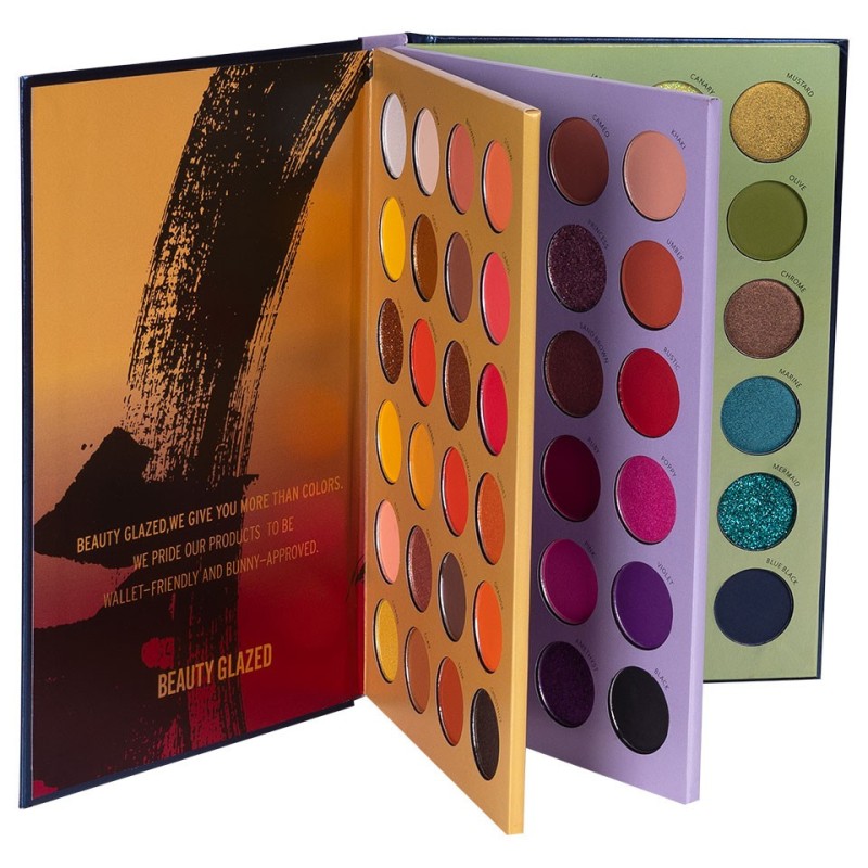 Set 2 x Trusa Machiaj 72 Culori Color Book Beauty Glazed