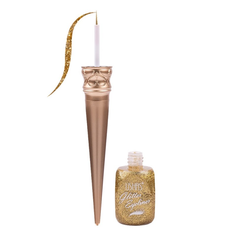 Set 2 x Tus de Ochi Colorat Glitter Eyeliner Ushas, 02