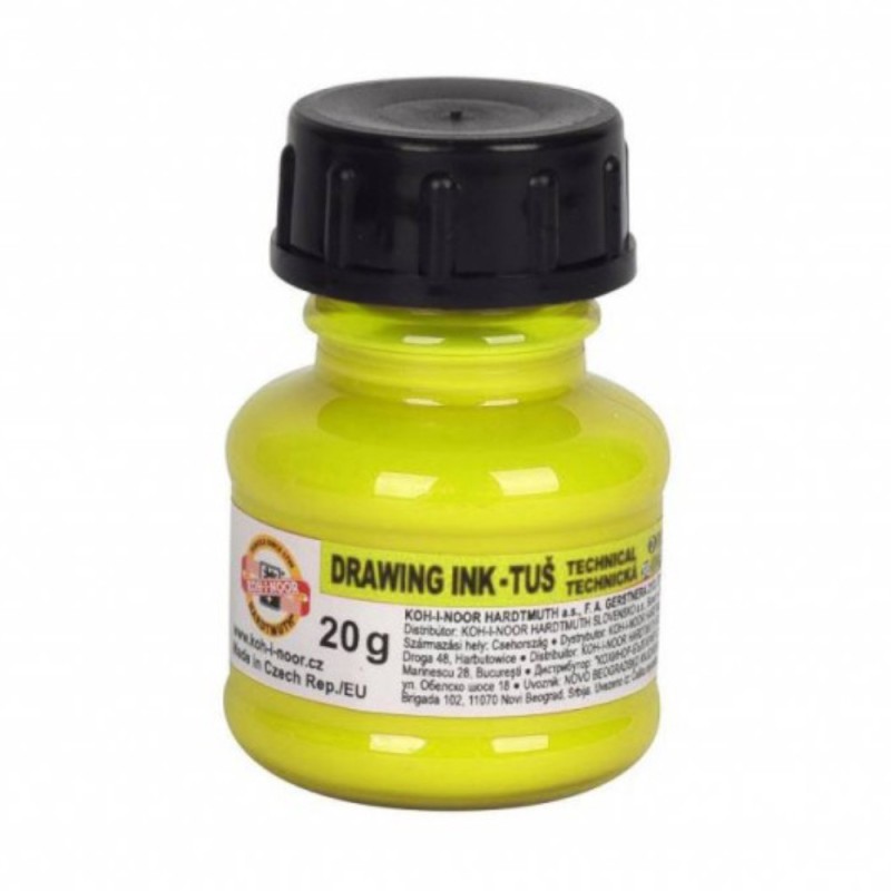Set 2 x Tus Desen, Galben Fluorescent, 20 g