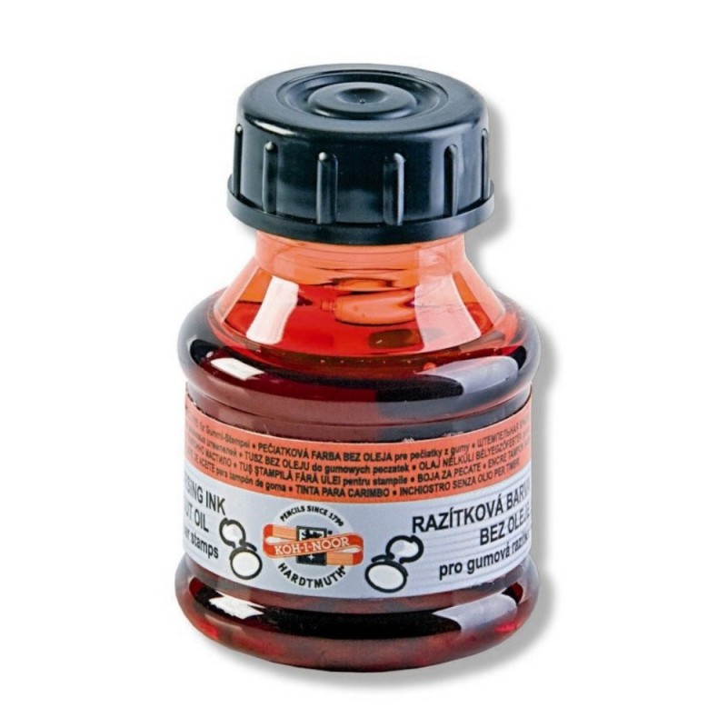 Set 2 x Tus Stampila Tip Neautomata, Rosu, 50 g