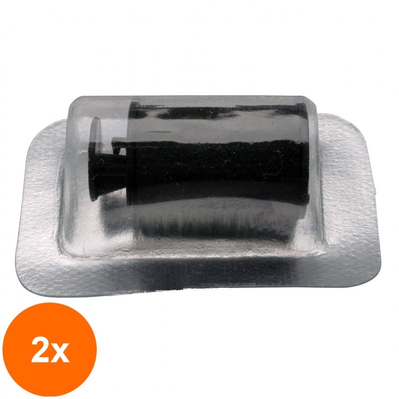 Set 2 x Tusiera pentru Marcator Uno, Culoare Cerneala Negru