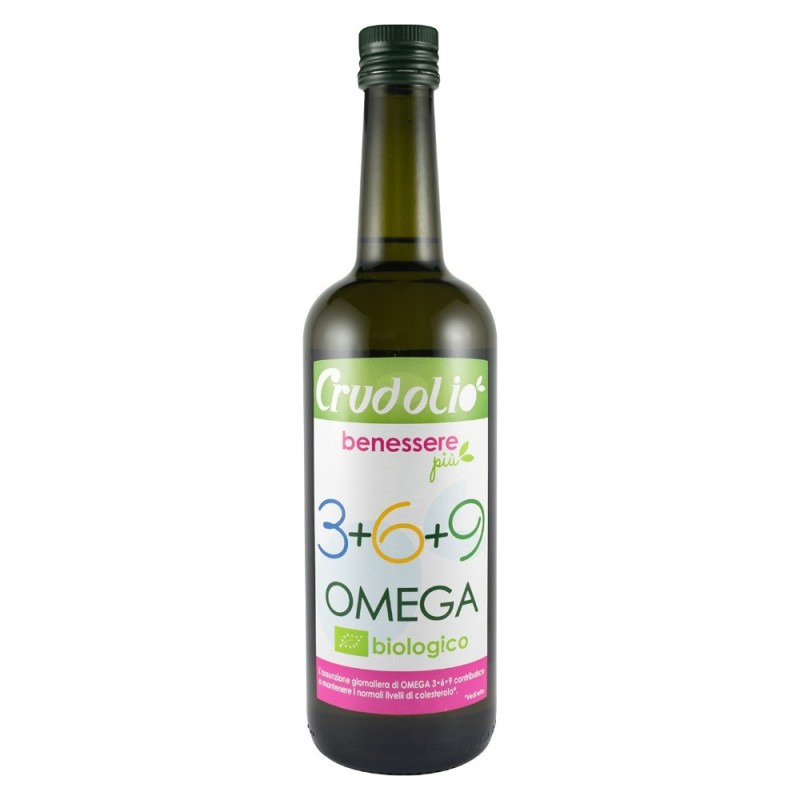 Set 2 x Ulei Bio Omega 3+6+9, 750 ml Crudolio