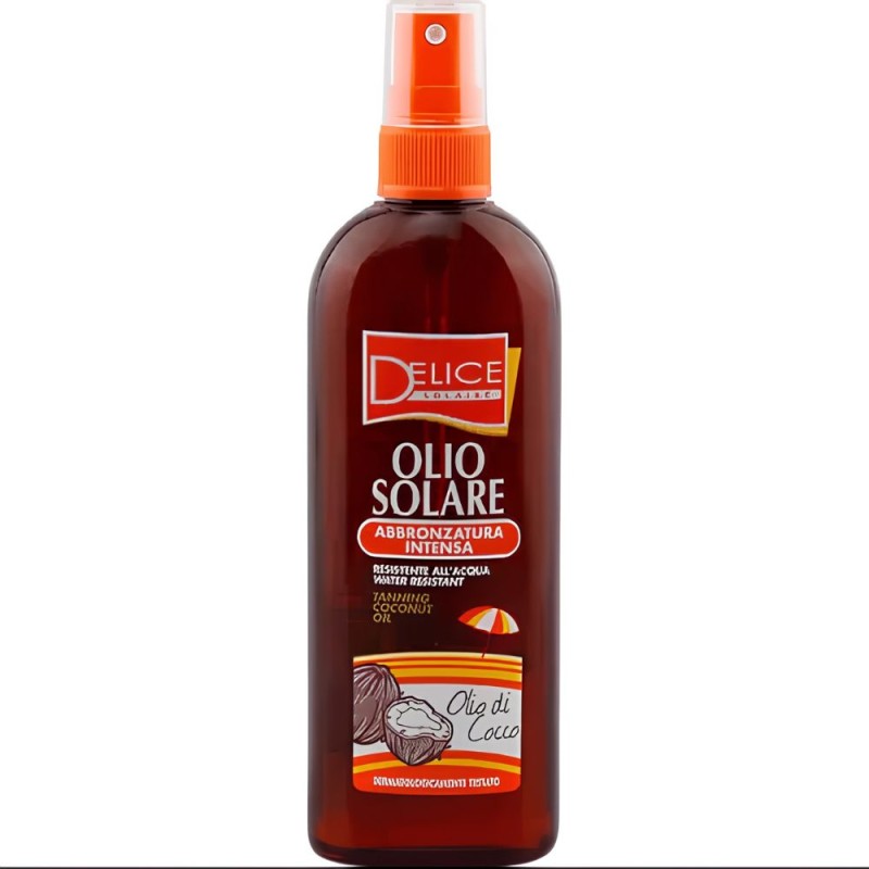 Set 2 x Ulei Bronzant Delice Sun, Cocos, 150 ml