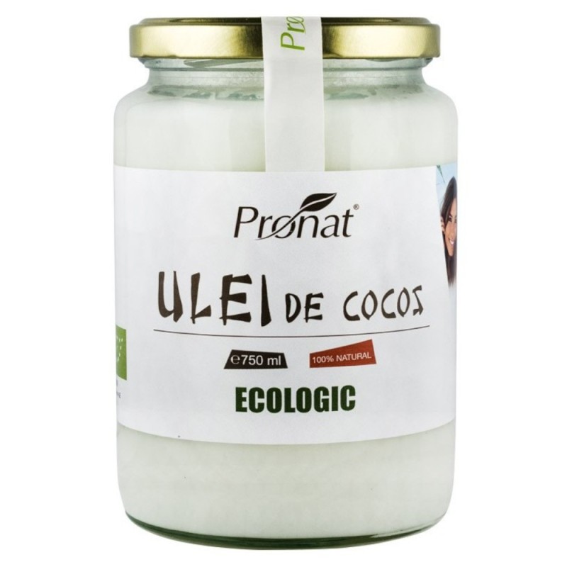 Set 2 x Ulei de Cocos Bio Rbd Pronat, 750 ml