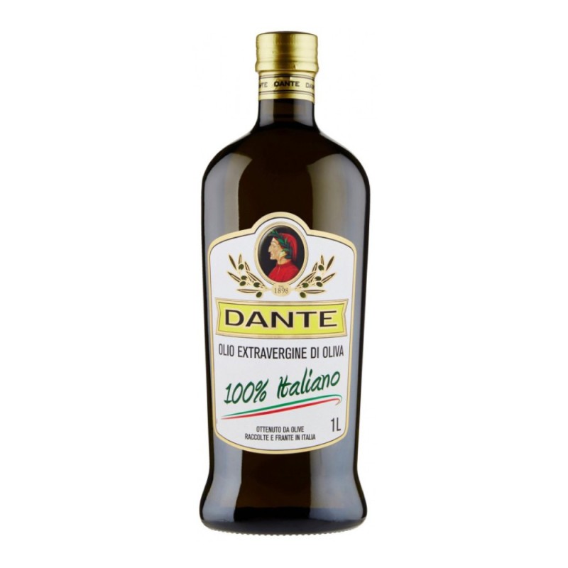 Set 2 x Ulei de Masline Extravirgin 100% Italian, Olio Dante, 1000 ml