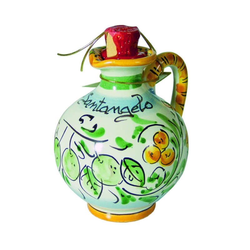 Set 2 x Ulei Extravirgin in Amfora de Ceramica, Regno Italia, 0.25 l