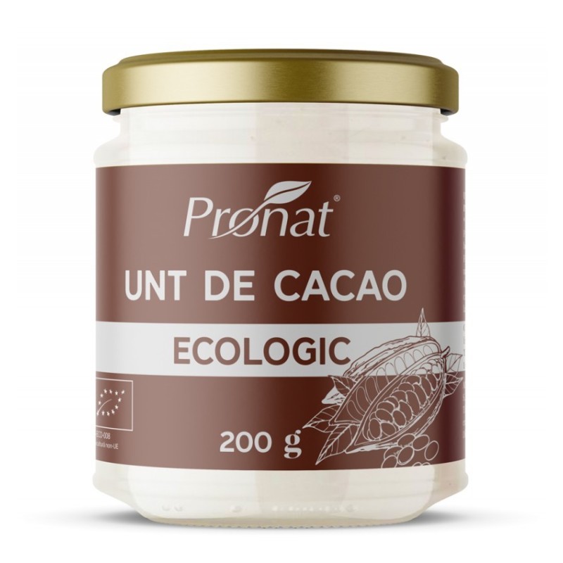 Set 2 x Unt de Cacao BIO, 200 g, Pronat