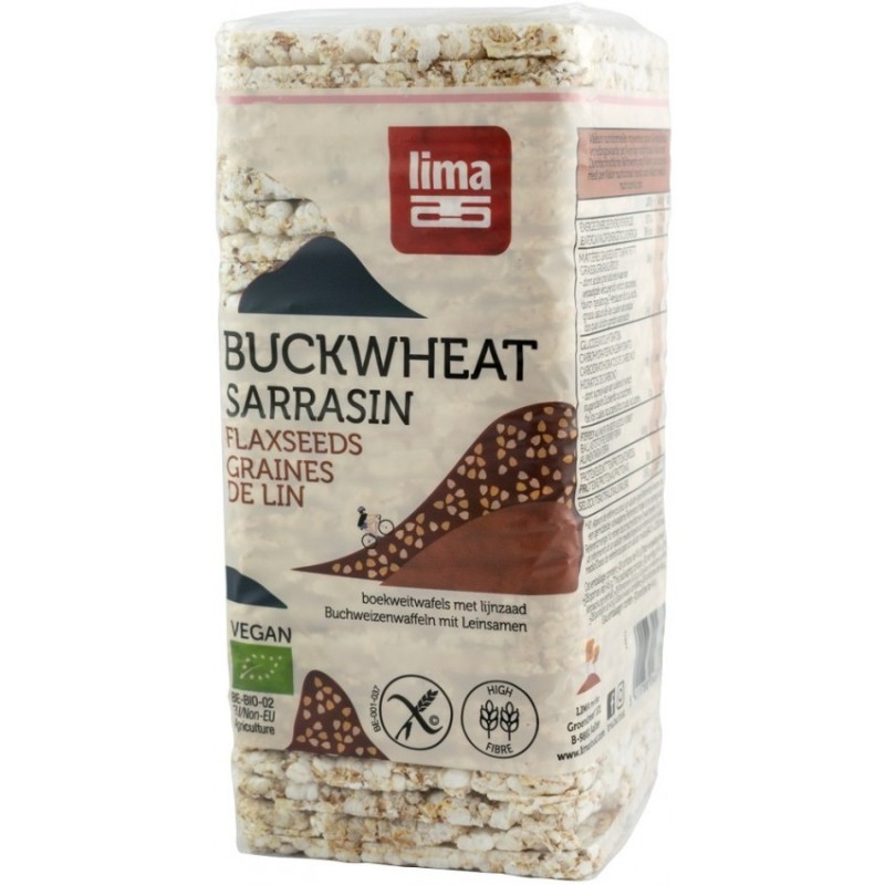 Set 2 x Vafe BIO din Hrisca si Seminte de In, 130 g, Lima