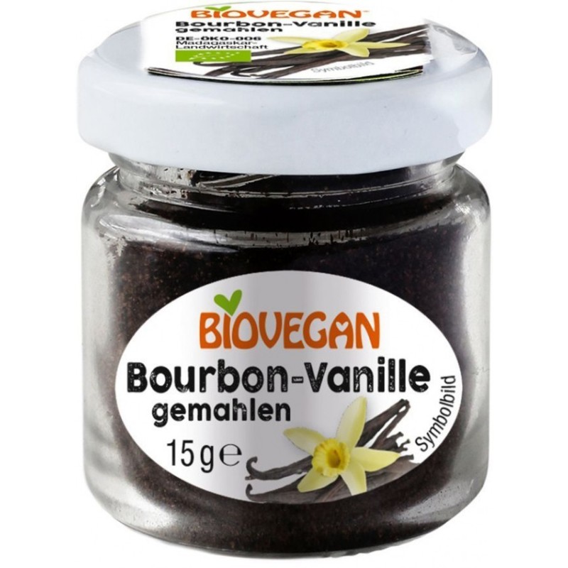 Set 2 x Vanilie Bourbon BIO Macinata, 15 g, Biovegan