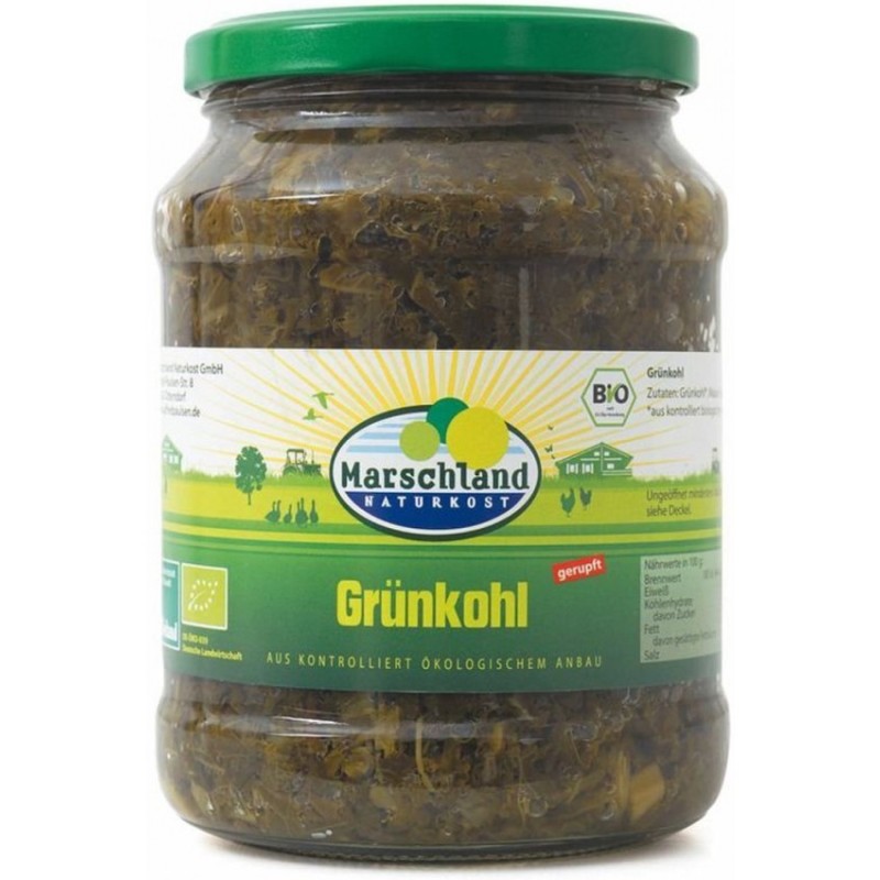 Set 2 x Varza Kale BIO, 660 g / 420 g, Marschland Naturkost