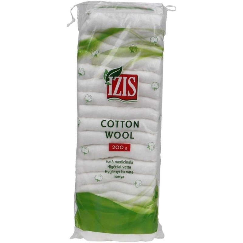 Set 2 x Vata Medicinala Hidrofila 50% Bumbac 50% Vascoza 200G
