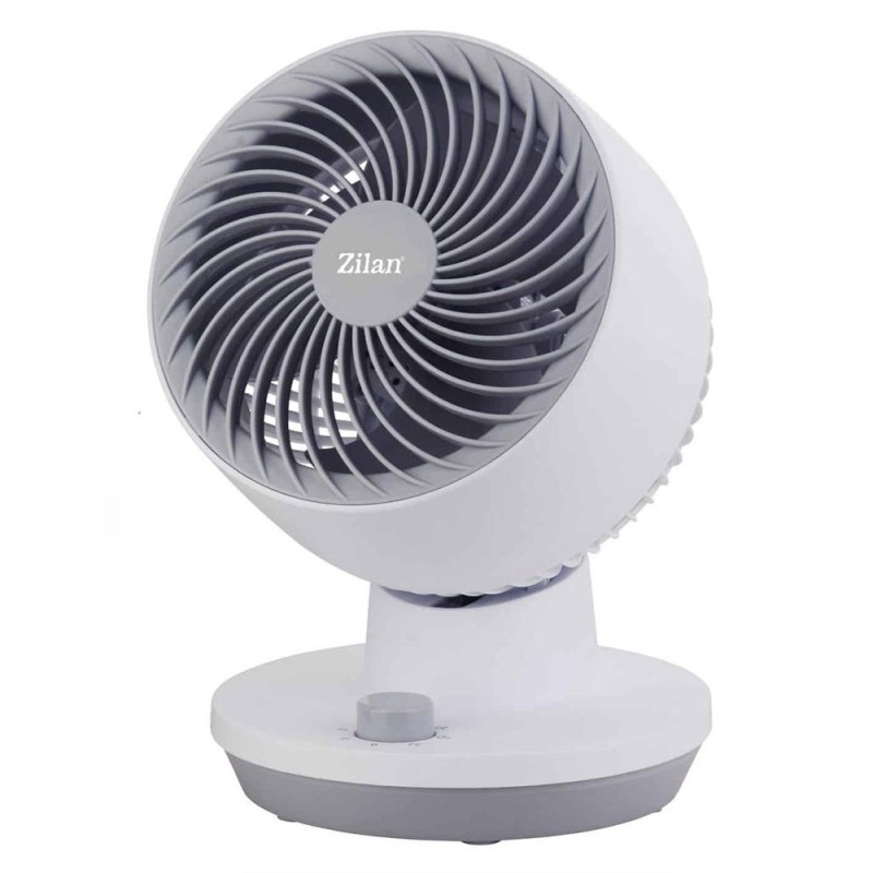 Set 2 x Ventilator de Birou, 3 Trepte de Viteza, 45 W, Silentios, Inaltime 28 cm