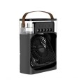 Set 2 x Ventilator de Birou Floria, 3 Trepte de Viteza, Pulverizare Apa, 10W