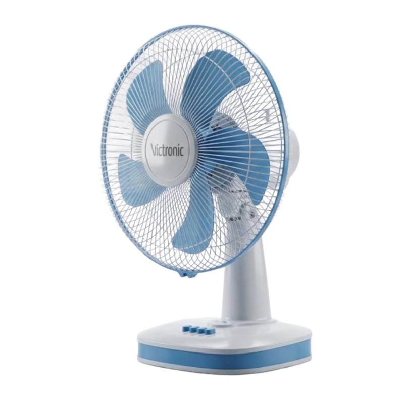 Set 2 x Ventilator pentru Birou, Diametru 30 cm, 3 Trepte Viteza, 40 W, Victronic