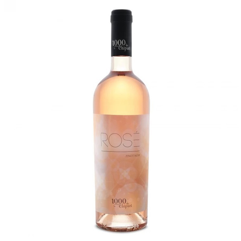 Set 2 x Vin 1000 de Chipuri, Pinot Noir, Rose Sec, 0.75 l