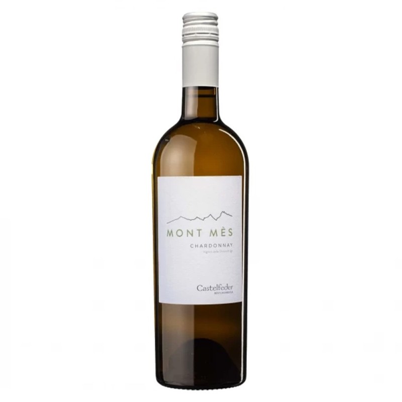 Set 2 x Vin Alb Castelfeder Mont Mes Pinot Grigio Vigneti delle Dolomiti IGT, Sec, 0.75 l
