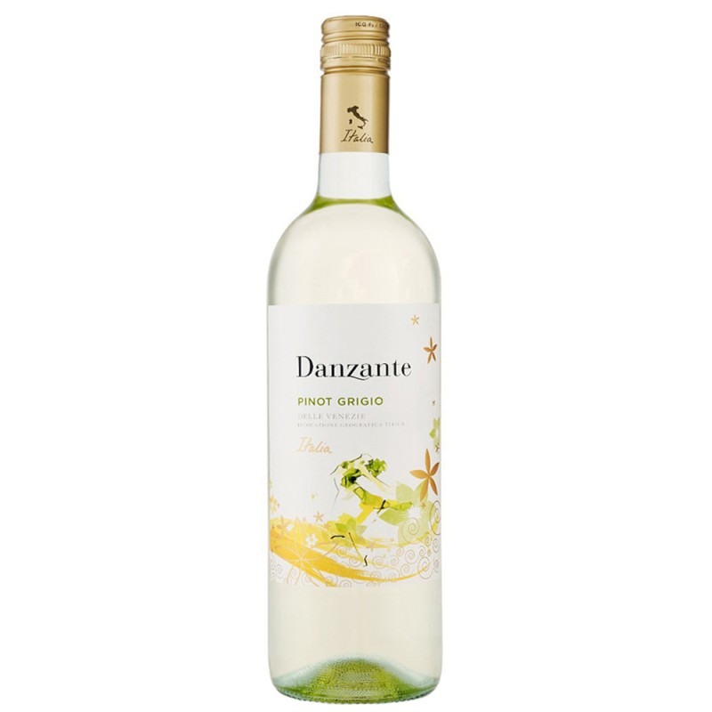 Set 2 x Vin Alb Danzante Pinot Grigio Delle Venezie DOC Frescobaldi Italia 12,5% Alcool, 0.75 l