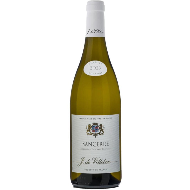 Set 2 x Vin Alb J De Villebois Sancerre Blanc 2023, 0.75 l