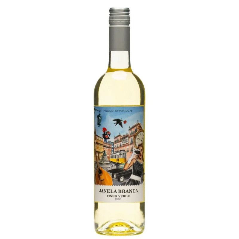 Set 2 x Vin Alb, Janela Branca, 0.75 l