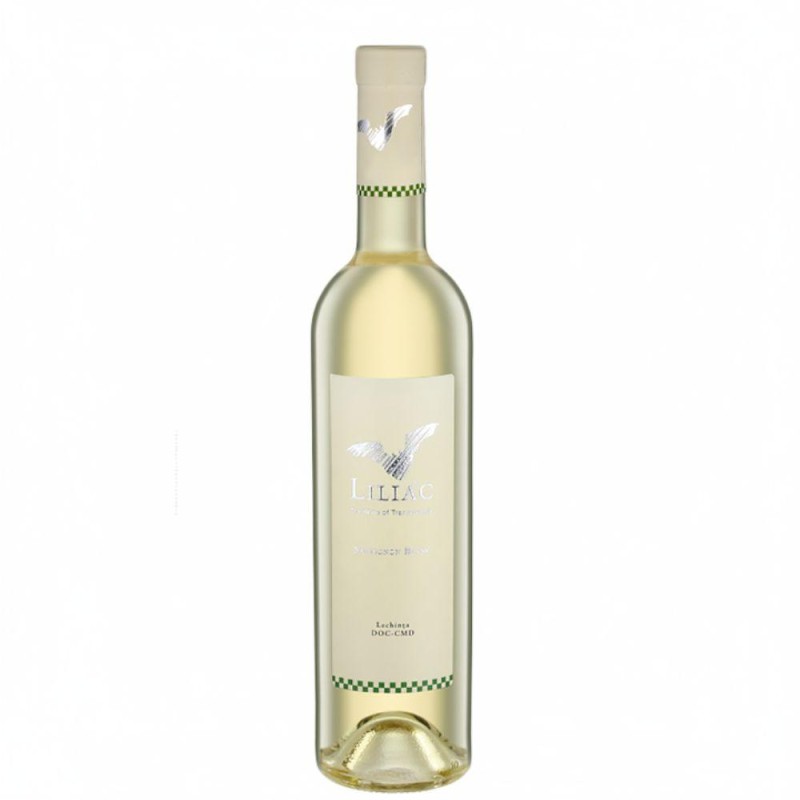 Set 2 x Vin Alb Liliac, Sauvignon Blanc, 0.75 l