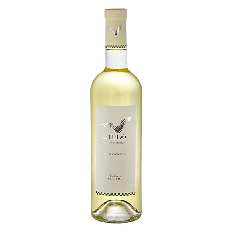 Set 2 x Vin Alb, Sec, Liliac Sauvignon Blanc, 0.75 l