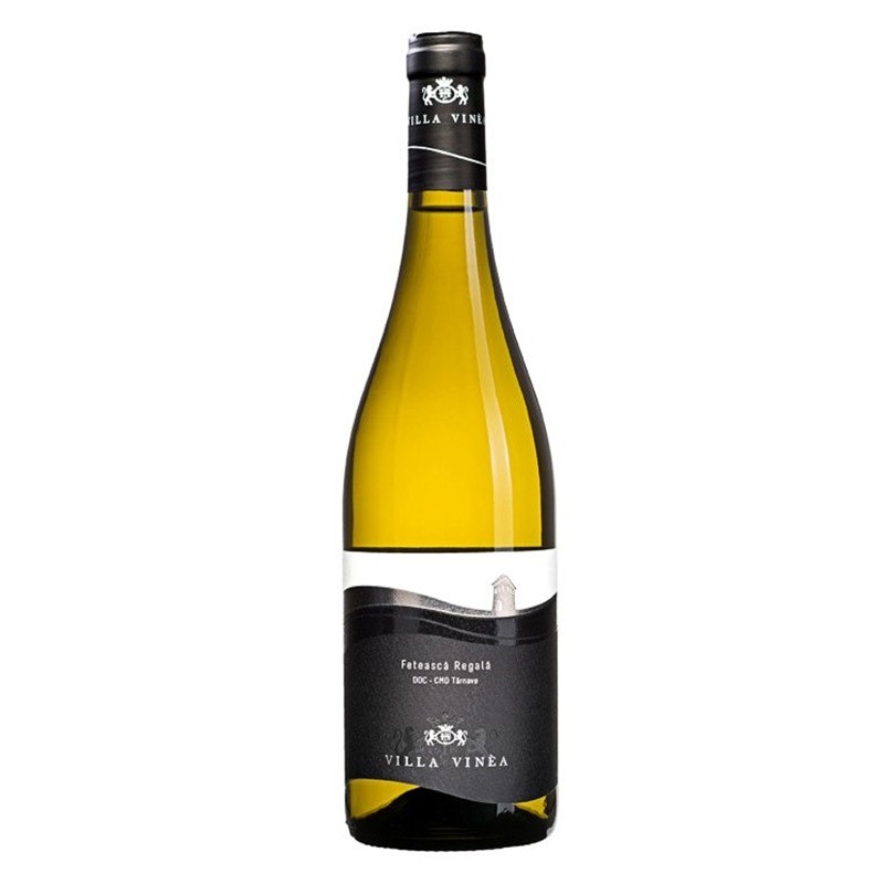 Set 2 x Vin Alb Villa Vinea Premium Feteasca Regala, Sec, 0.75 l