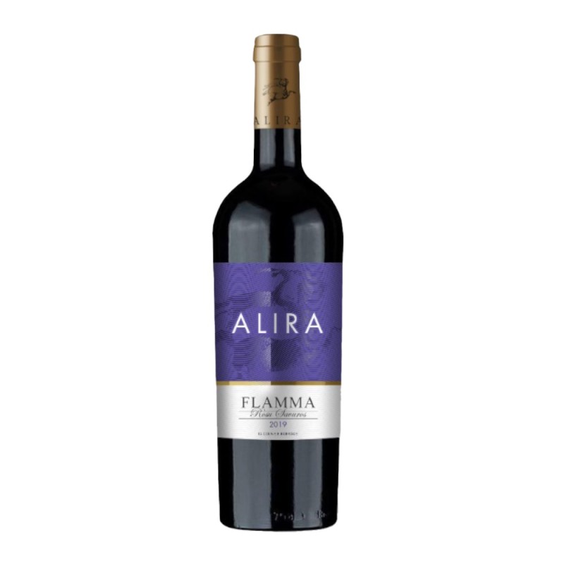 Set 2 x Vin Alira Flamma, 2019, Savuros, Rosu Sec, 750 ml
