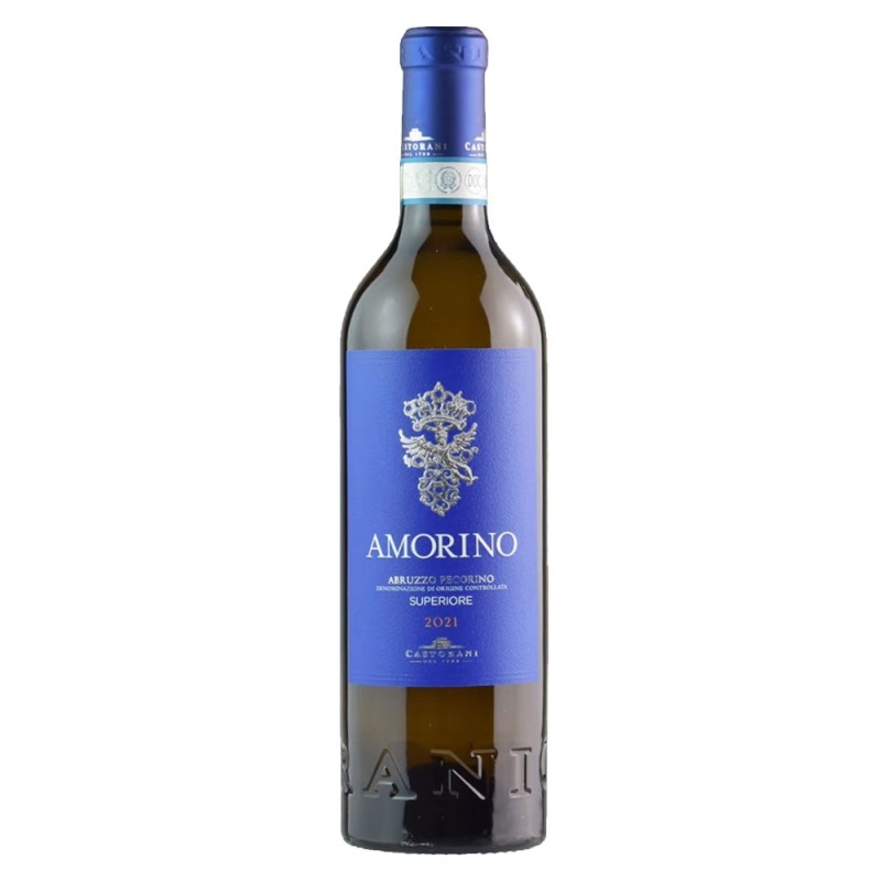 Set 2 x Vin Amorino Abruzzo Pecorino Castorani Superiore, Alb Sec, 0.75 l