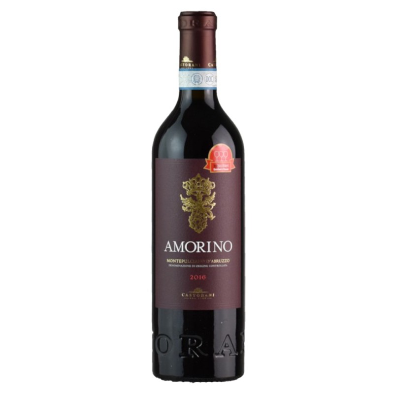 Set 2 x Vin Amorino Montepulciano D'Abruzzo Castorani, Rosu Sec, 0.75 l