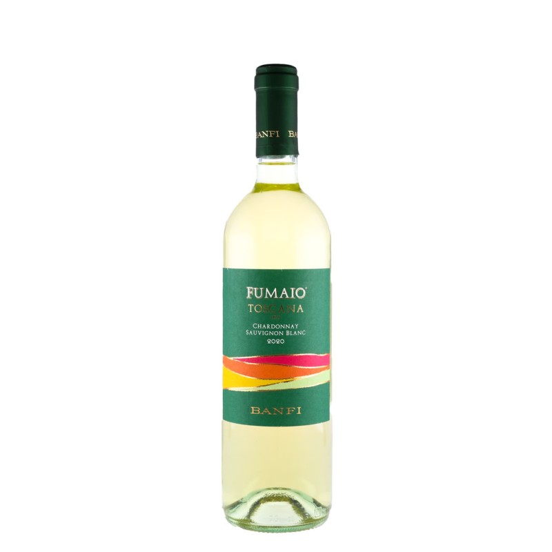 Set 2 x Vin Banfi Fumaio Toscana, Alb Sec, 0.75 l