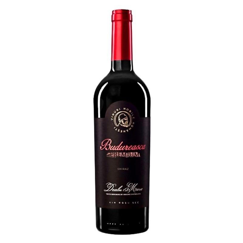 Set 2 x Vin Budureasca Premium Shiraz, Rosu Sec, 0.75 l