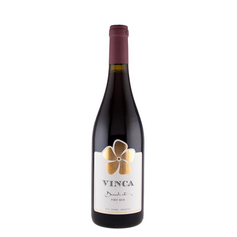 Set 2 x Vin Carastelec Vinca Benedict, Rosu Sec, 0.75 l