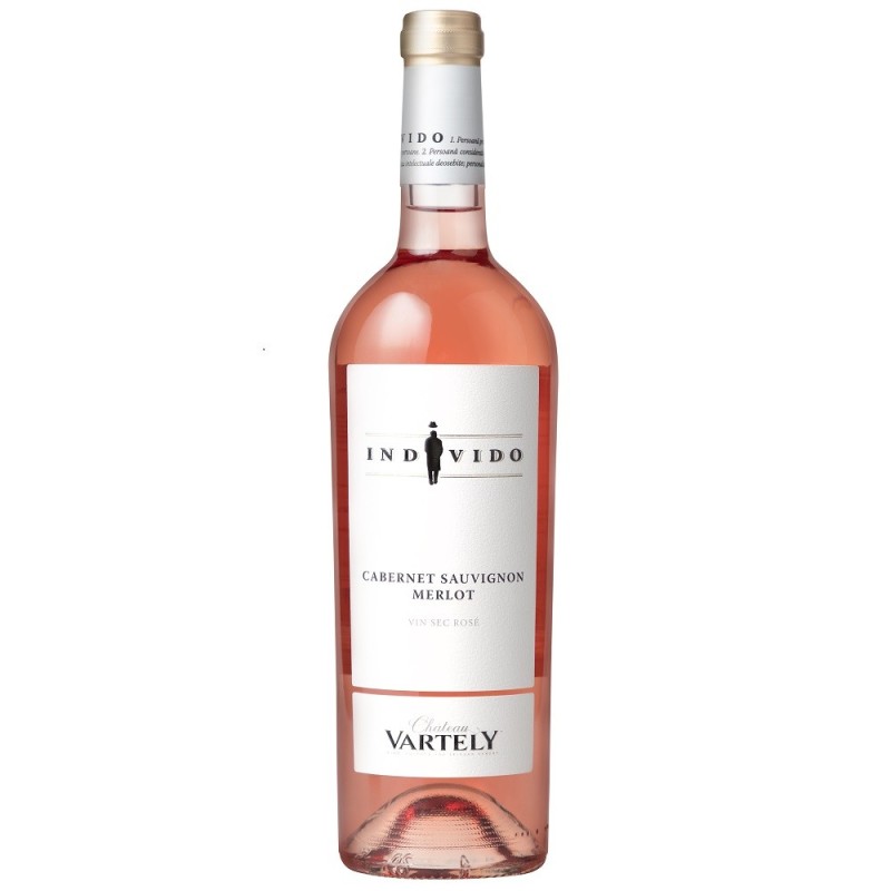 Set 2 x Vin Chateau Vartely Individo, Cabernet Sauvignon si Merlot, Rose Sec, 0.75 l