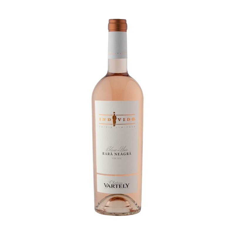 Set 2 x Vin Chateau Vartely Individo Editie Limitata, Rara Neagra Blanc de Noir, Rose Sec, 0.75 l