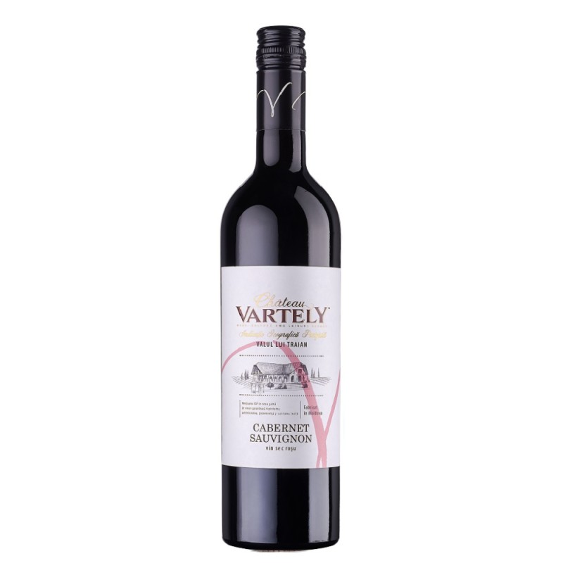 Set 2 x Vin Chateau Vartely Select, Cabernet Sauvignon, Rosu Sec, 0.75 l