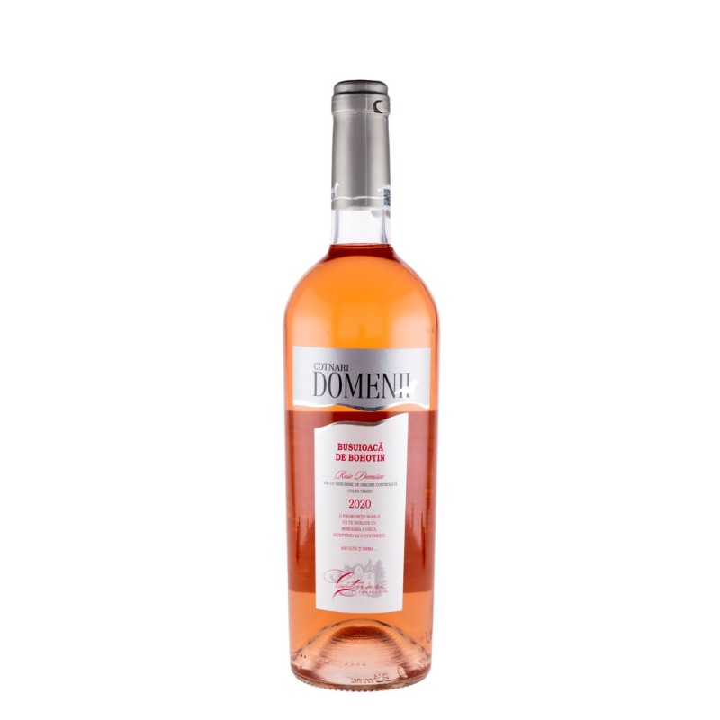 Set 2 x Vin Cotnari Domenii Busuioaca de Bohotin, Rose Demisec, 0.75 l