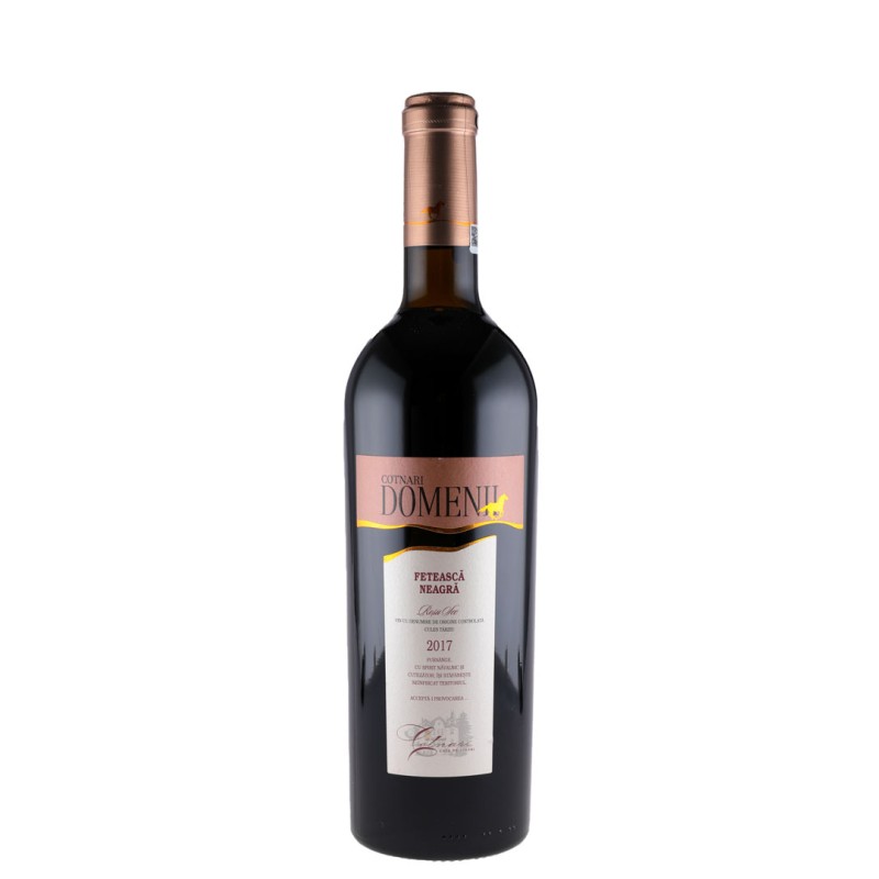 Set 2 x Vin Cotnari Domenii Feteasca Neagra, Rosu Sec, 0.75 l