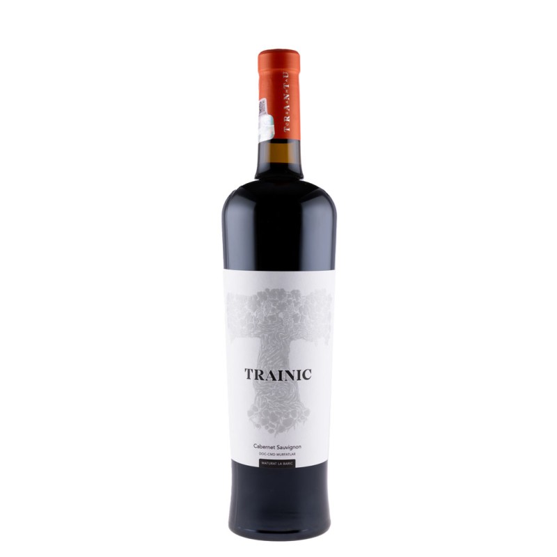 Set 2 x Vin Crama Trantu Trainic Cabernet Sauvignon, Rosu Sec, 0.75 l