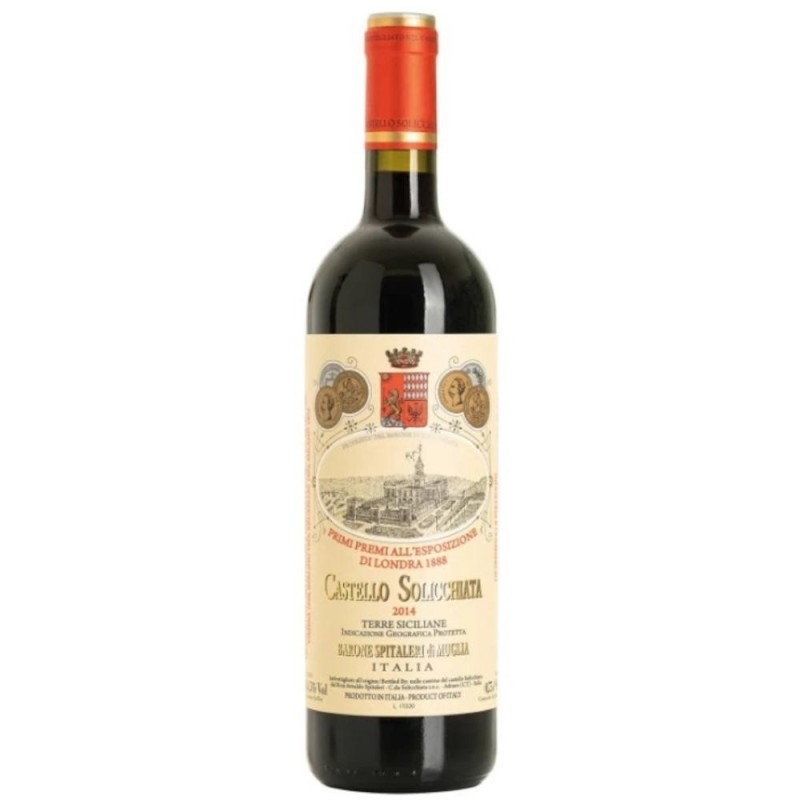 Set 2 x Vin Feudi Barone Spitaleri, Castello Solicchiata IGT, Sicilia, Rosu, 0.75 l