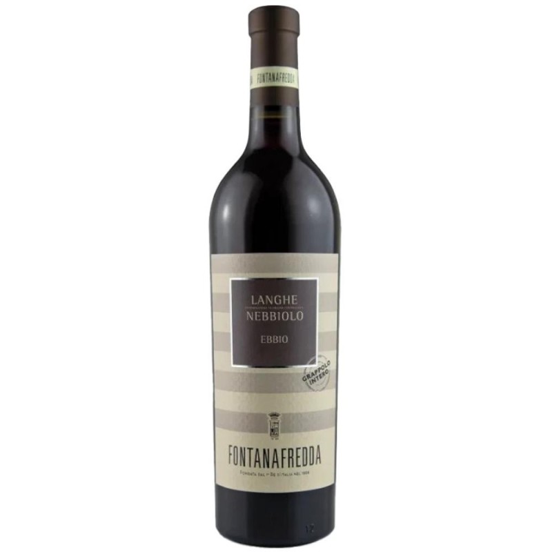Set 2 x Vin Fontanafredda Ebbio Langhe DOC Nebbiolo, Rosu, 0.75 l